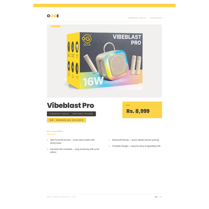 OOGE -  Vibe Blast Pro