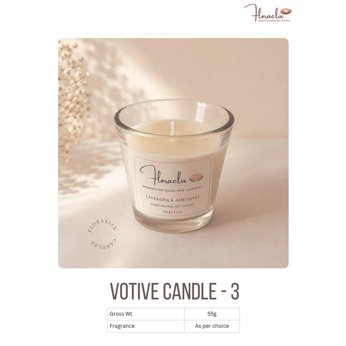 Floraelix - Votive Candle -3  JSFC104