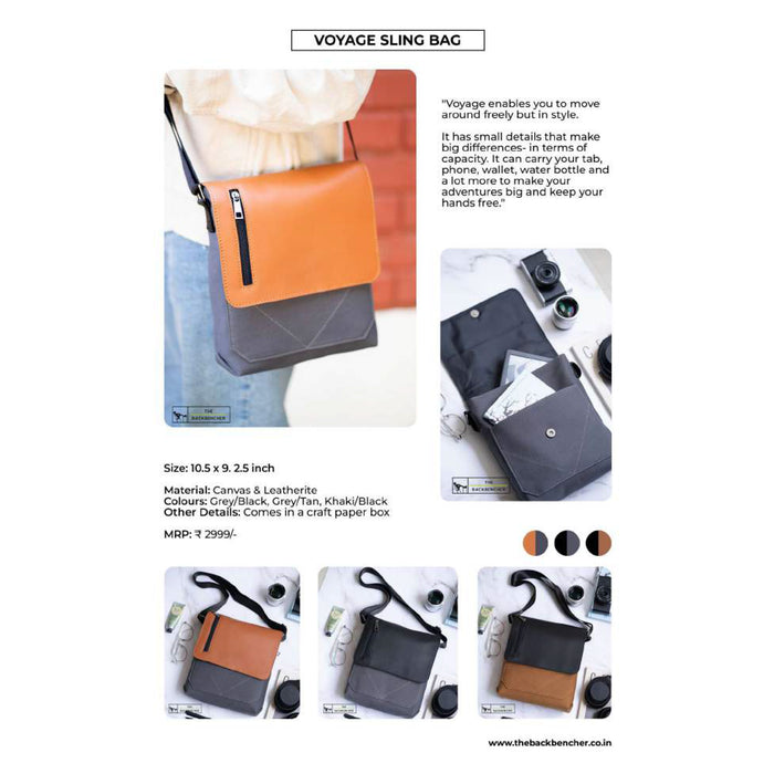 The Back Bencher - Voyage  Sling Bag