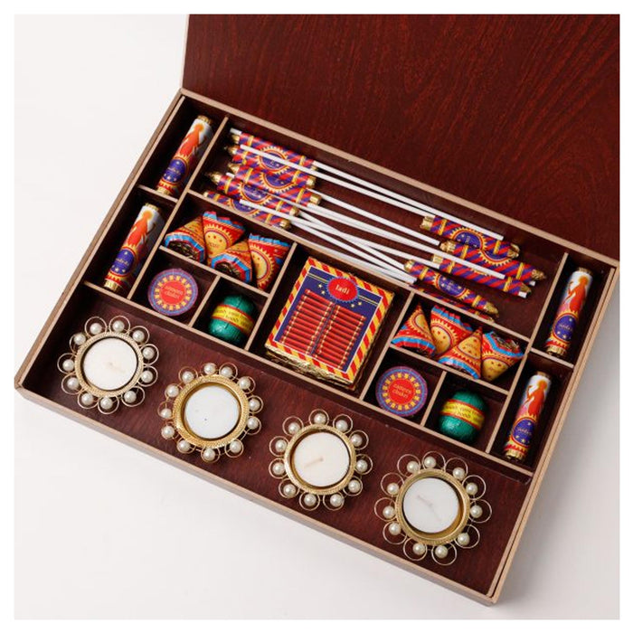 RUCHOKS - W1 - Diwali Cracker Wooden Box