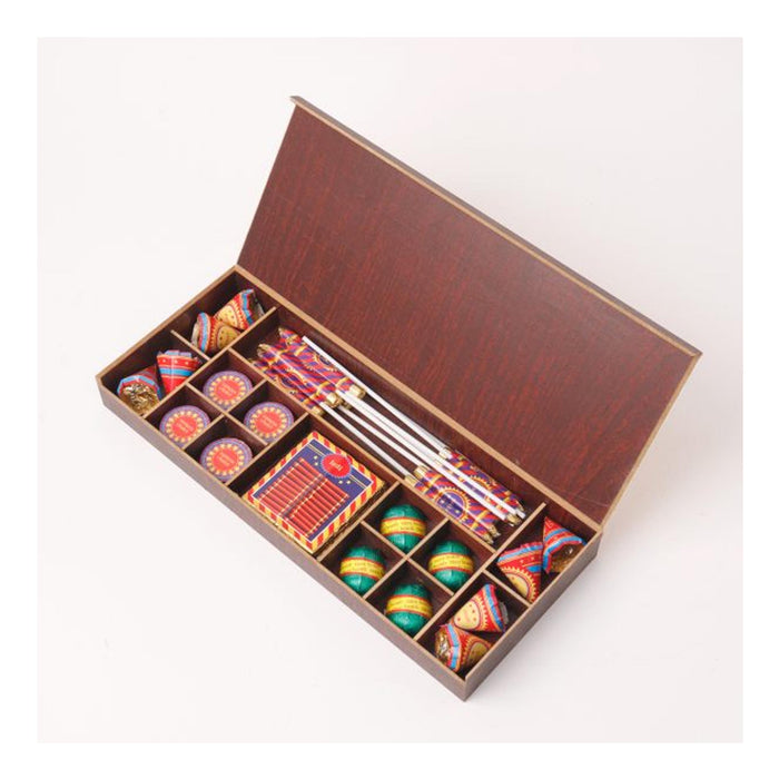 RUCHOKS - W2 – Diwali Cracker Wooden Box