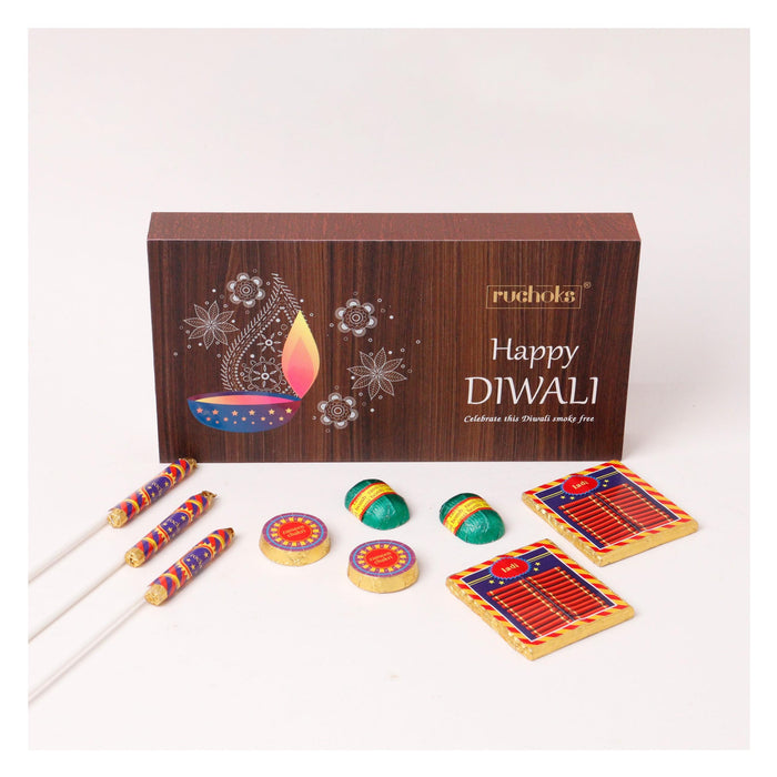 RUCHOKS - W3 – Diwali Cracker Wooden Box