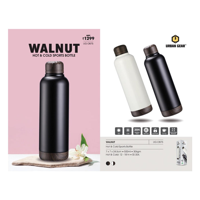 URBAN GEAR - Stainless Steel Hot n Cold Bottle (500ml) - UG-DB75