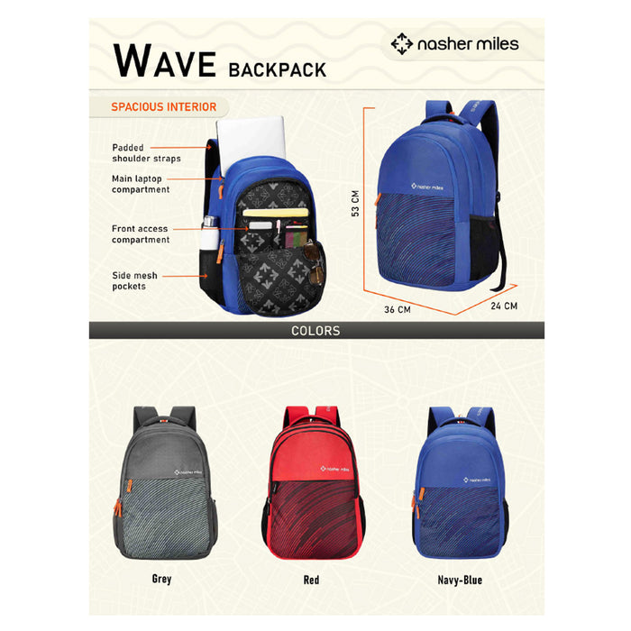 Nasher Miles Wave   Backpack