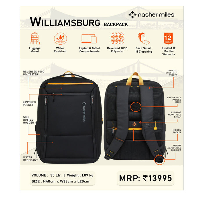 Nasher Miles Williamsburg Backpack