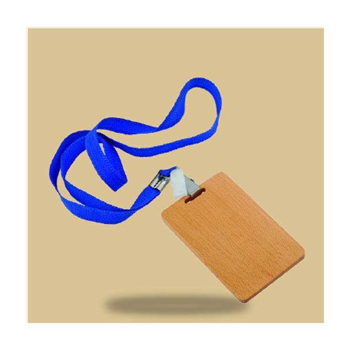 Wooden Wearables - Wooden ID Card