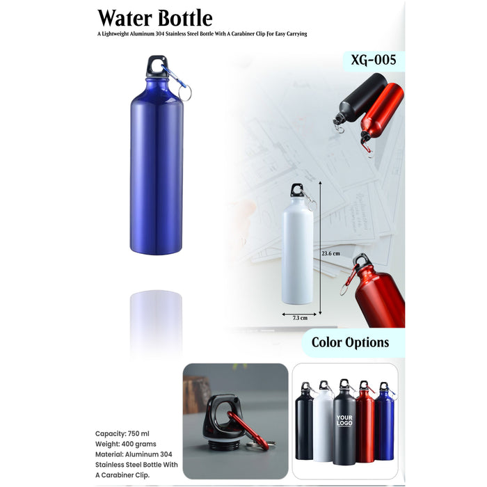 A Light Weight Aluminum 304 Stainless Steel With Carabiner Clip For Easy Carrying XG-005
