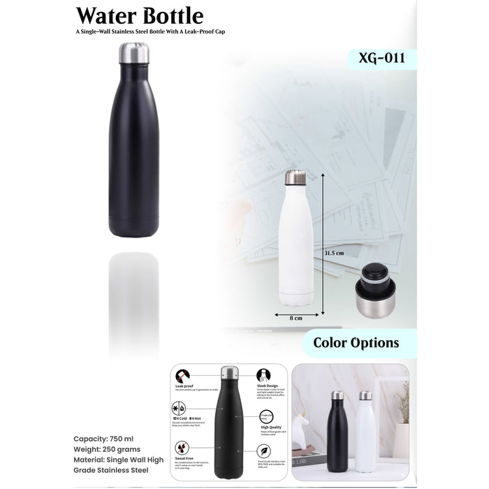 A Single- Wall Stainless Steel With A Leak- Proof Cap XG-011