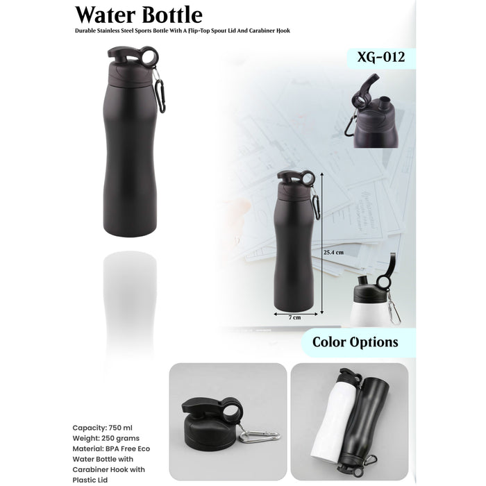 Durable Stainless Steel Sports Bottle Carabiner Hook XG-012