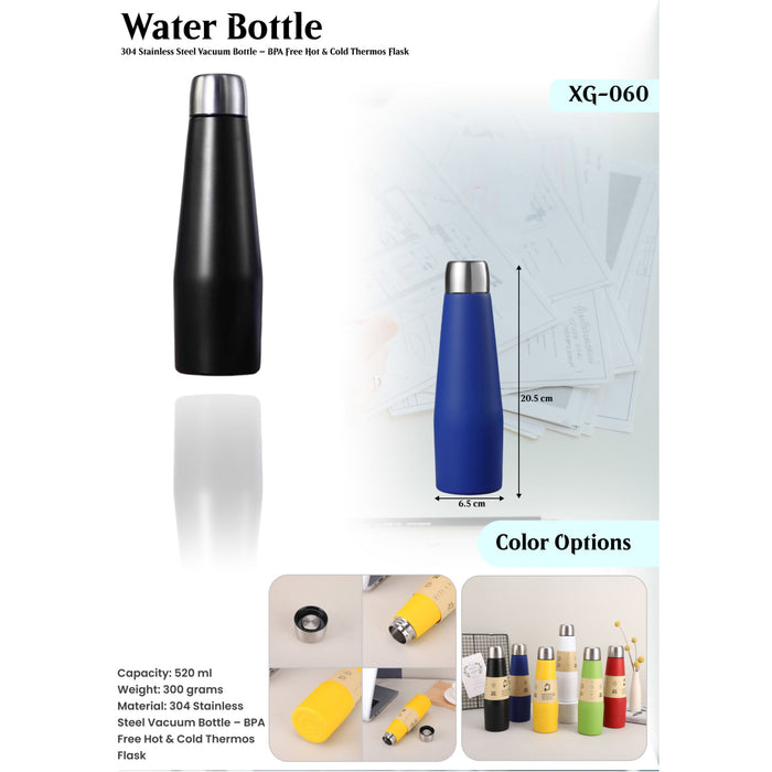 304 Stainless Steel Vacuum Bottle- BPA Free Hot & Cold Thermos Flask XG-060