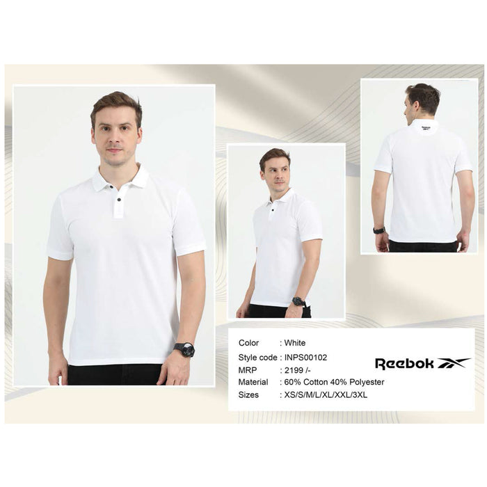 Reebok -  Cotton With  Polyester  T- Shirts