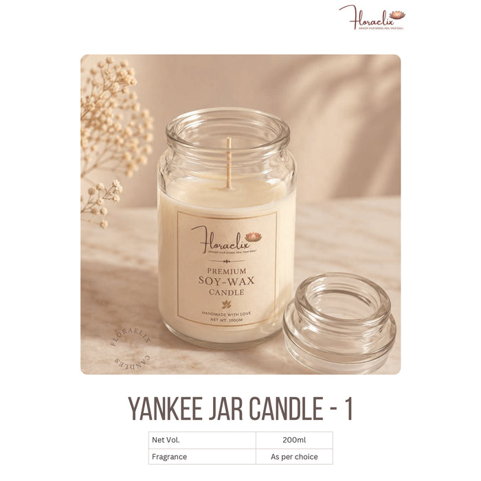 Floraelix - Yankee Jar Candle 200ml  JSFC100