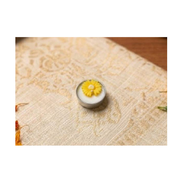 Yellow Daisy Mini Tealight