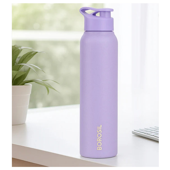 Borosil - Cosmo SS Purple  Bottle