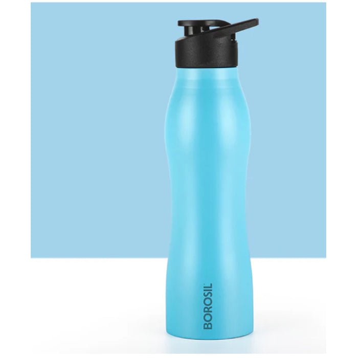 Borosil - Go Grip Blue  Bottle