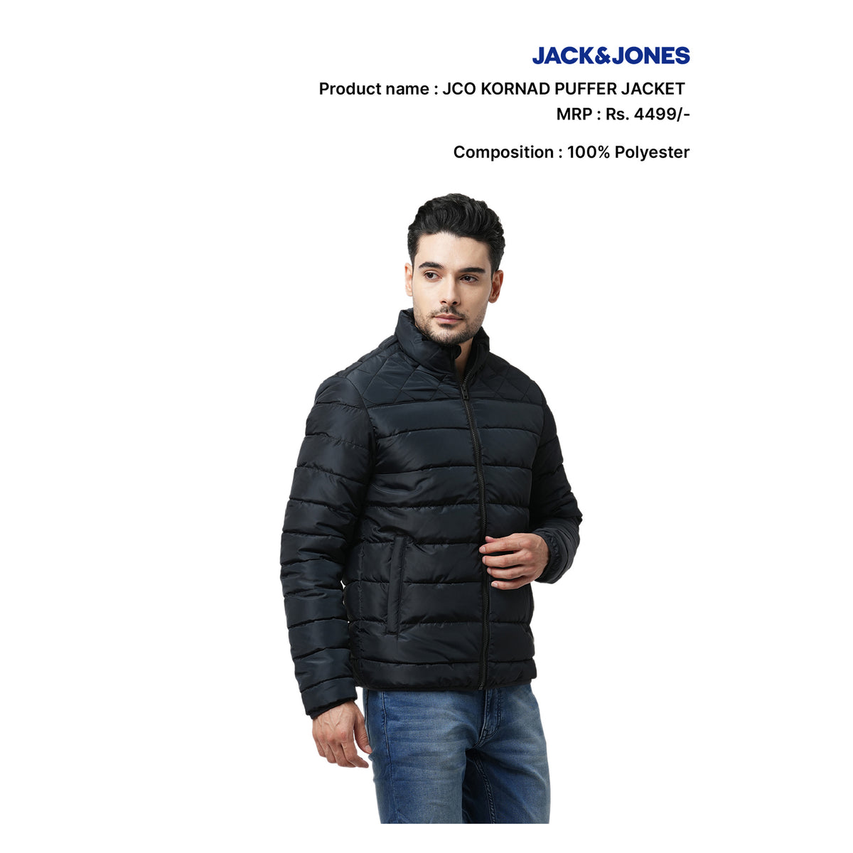 Promotional Jack & Jones Kornard Puffer Jacket in Coimbatore at Rs  500/piece, Full Sleeves Jacket in Varanasi