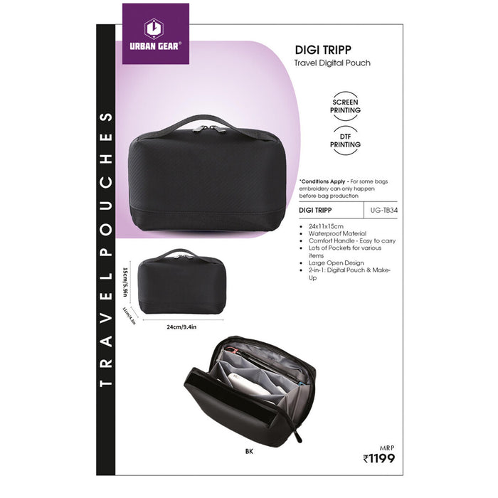 URBAN GEAR - Difi Tripp  - Travel Digital Pouch - UG-TB34