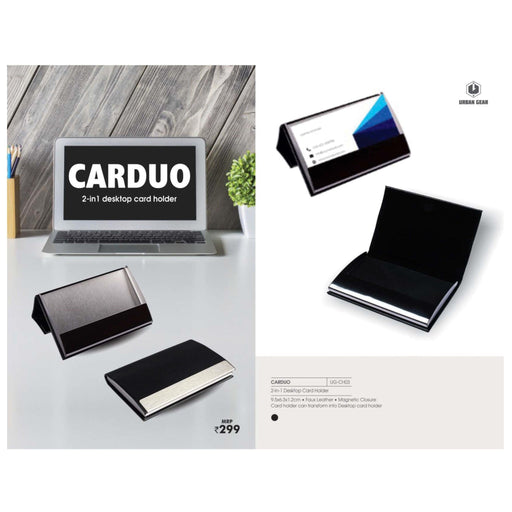 2 in 1 Desktop Card Holder - UG-CH03 - Mudramart Corporate Giftings