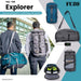 3 in 1 Explorer Laptop Backpack, Duffel Bag & Sling bag - TGZ-729 - Mudramart Corporate Giftings
