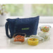 4 Microwavable Glass Lunch Box (Purse Bag) - ITSQ32RN24F - Mudramart Corporate Giftings