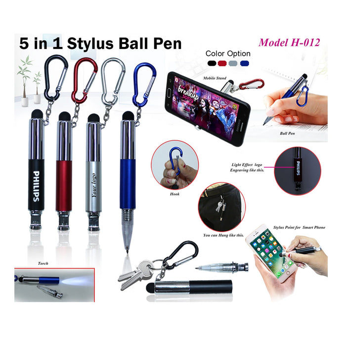 5 In 1 Multiple Ball Pen H-012 - Mudramart Corporate Giftings