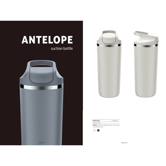 Antelope Suction Bottle 370ml - DRIN137 - Mudramart Corporate Giftings