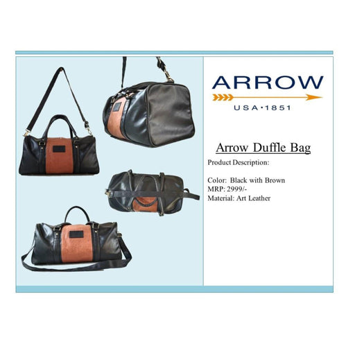 Arrow Duffle Bag - Mudramart Corporate Giftings