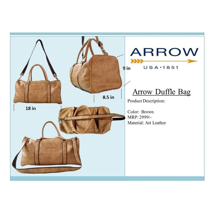 Arrow Duffle Bag - Mudramart Corporate Giftings