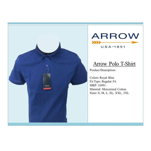 Arrow Polo T Shirt Mercerized - Mudramart Corporate Giftings