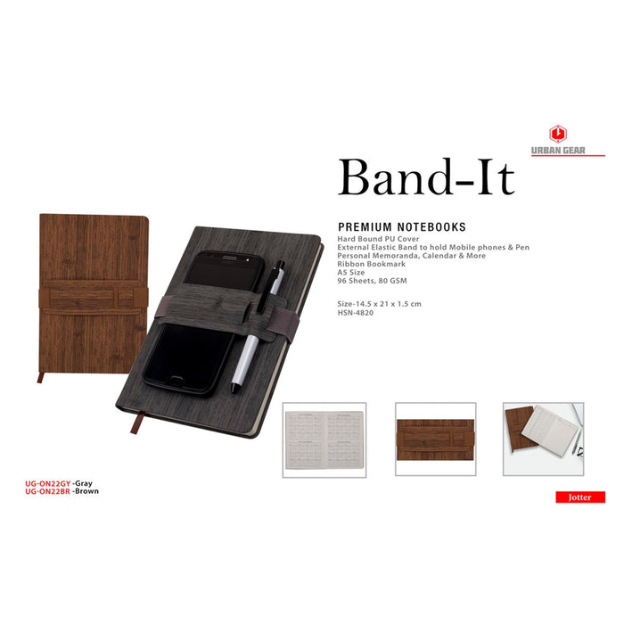 Band it Note Books - Mudramart Corporate Giftings