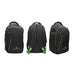 BlackBerry Laptop Bag with Green Zip - Mudramart Corporate Giftings