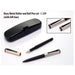 Boxy Metal Roller And Ball Pen Set (With Gift Box) - L129 - Mudramart Corporate Giftings