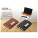 Card Holder With Click On Lock - B 86 - Mudramart Corporate Giftings