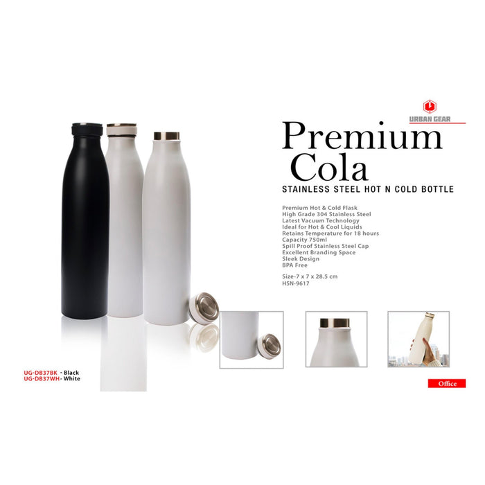 Cola - 500 Stainless Steel Hot n Cold Bottle (500ml) - Mudramart Corporate Giftings