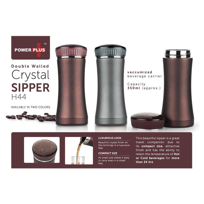 Crystal Sipper - 350 ml - H44 - Mudramart Corporate Giftings