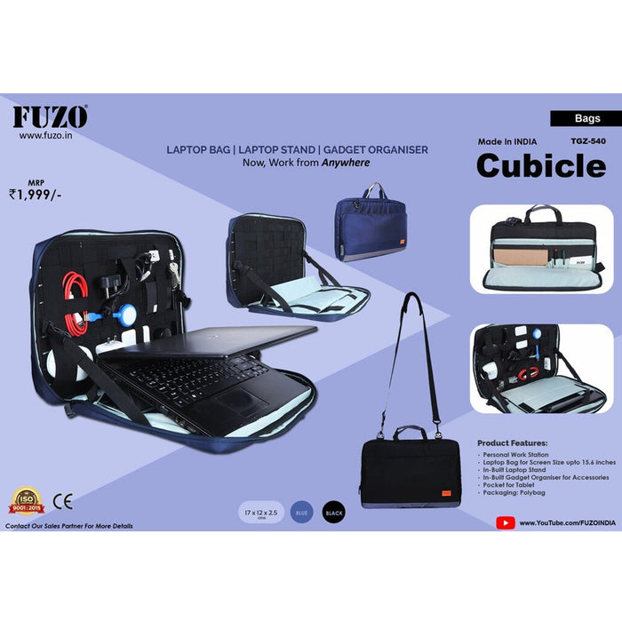 Cubicle Laptop Bag - TGZ-540 - Mudramart Corporate Giftings