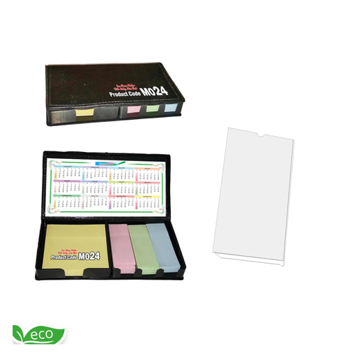 Eco-Friendly Folder With Sticky Note Pad - Mudramart Corporate Giftings