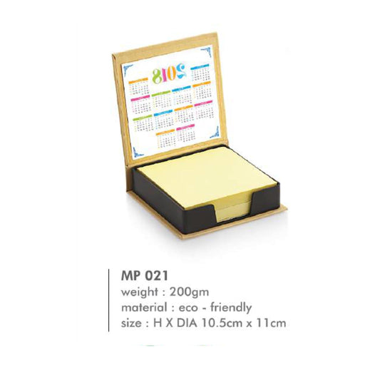 Eco Friendly Memo Paper Pad MP 021 - 10.5*11cm - Mudramart Corporate Giftings