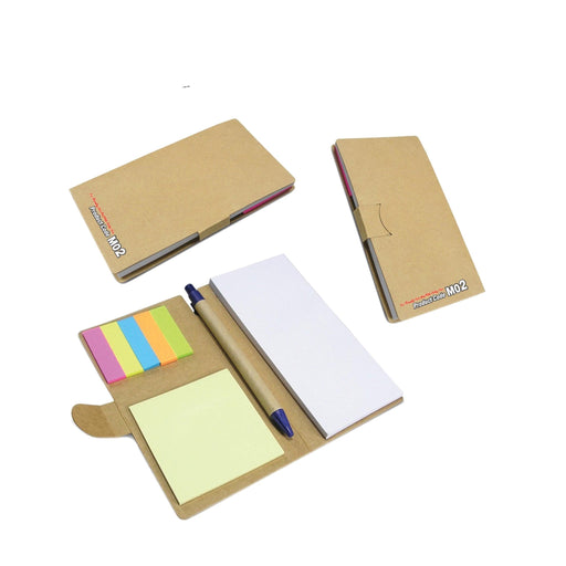 Eco-Friendly Note Pad With Sticky Note - Mudramart Corporate Giftings
