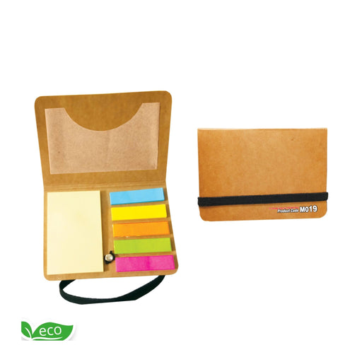 Eco - Friendly Sticky Note Pad With Pocket - Mudramart Corporate Giftings