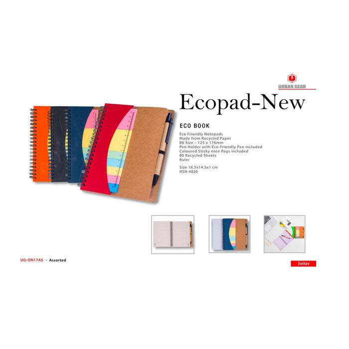 Eco Pad Note Books - Mudramart Corporate Giftings