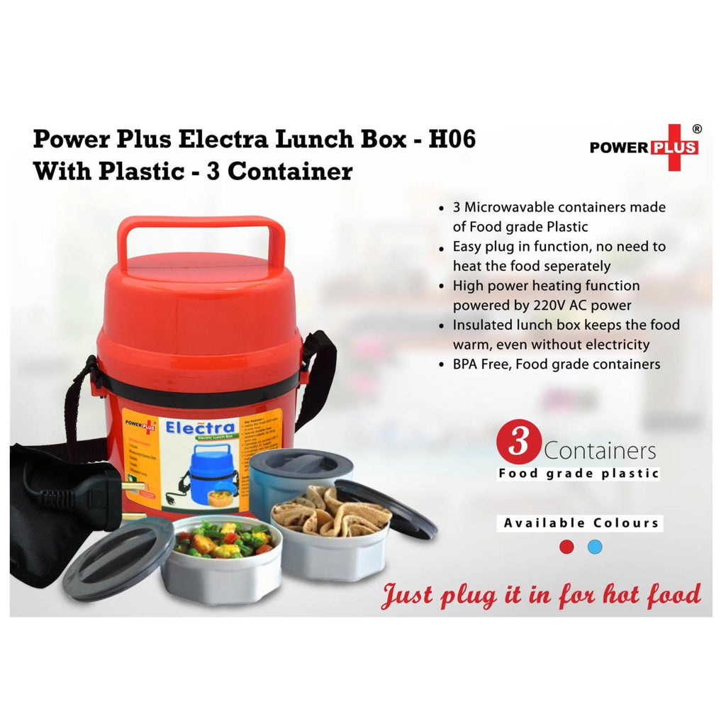 Electra Lunch Box Plastic Container H 06 — Mudramart Corporate