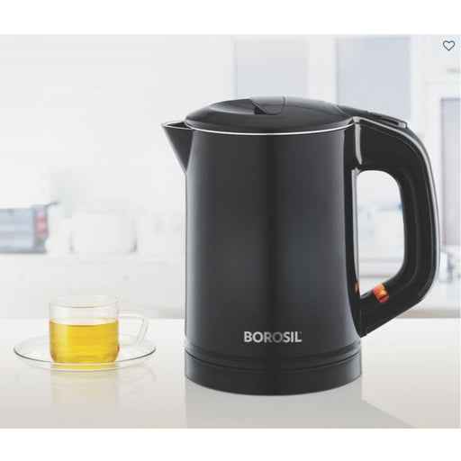 Eva Cool Touch 600 ml Stainless Steel Kettle - BKE06LSSB24 - Mudramart Corporate Giftings