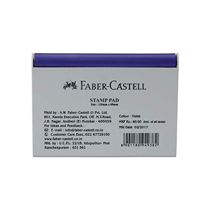 Faber-Castell Stamp Pad - Medium (Violet) - Mudramart Corporate Giftings