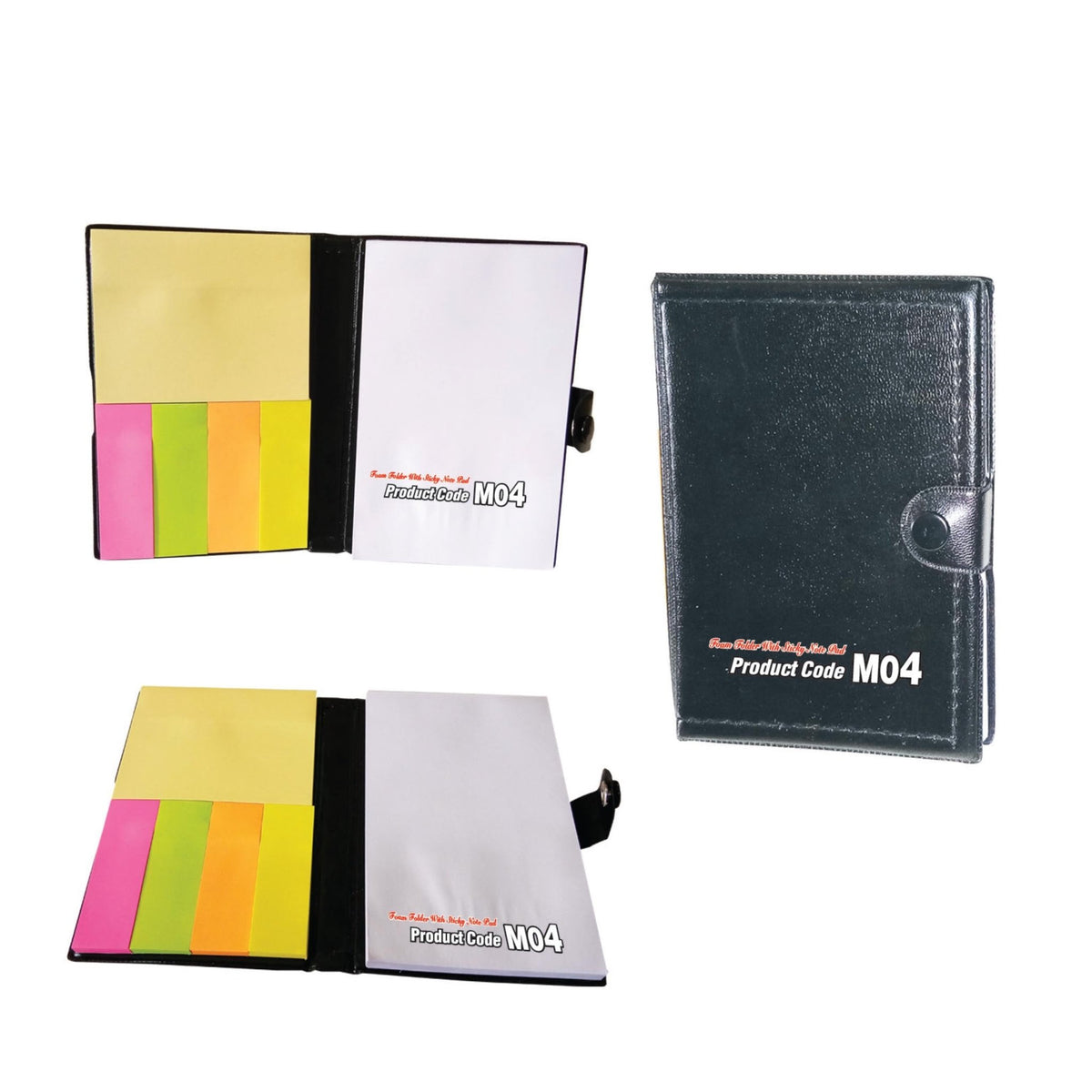 Foam Folder With Sticky Note Pad — Mudramart Corporate Giftings