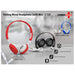 Folding Wired Headphone Set (With Mic) - C 125 - Mudramart Corporate Giftings