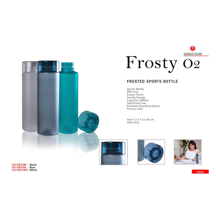 Frosty O2 Sports Bottle (1000ml) - Mudramart Corporate Giftings
