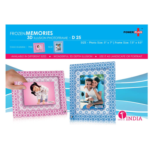 FROZEN MEMORIES 3D ILLUSION PHOTO FRAME - D 25 - Mudramart Corporate Giftings
