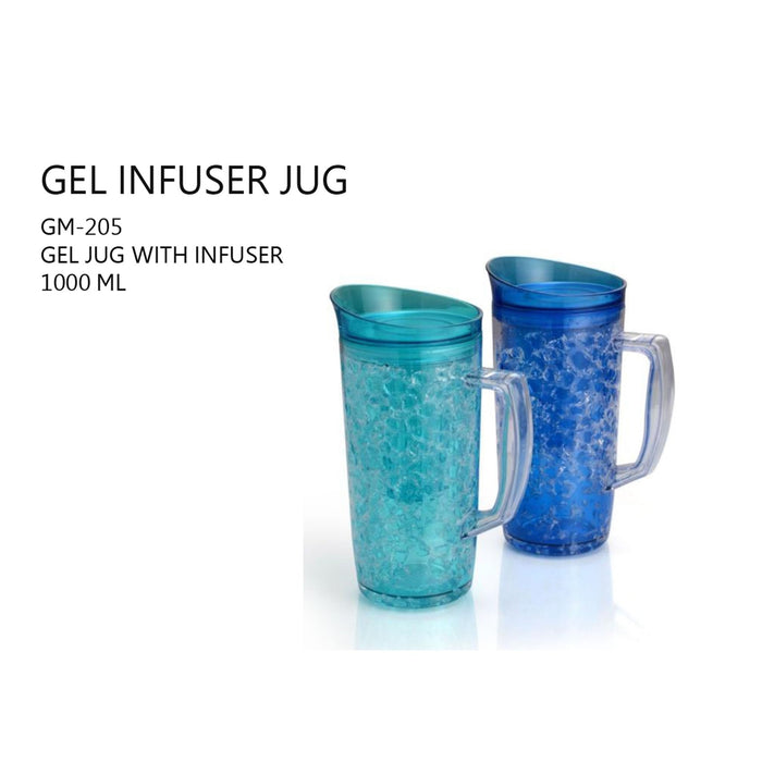 Gel Jug with Infuser - 1000ml - GM-205 - Mudramart Corporate Giftings