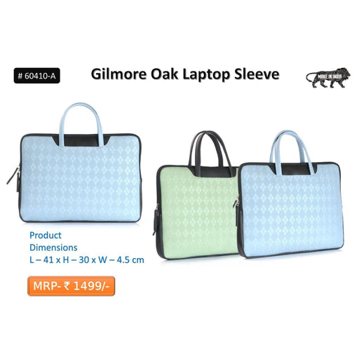 Gilmore Oak Laptop Sleeve - 60410-A - Mudramart Corporate Giftings